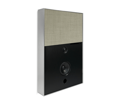 black and beige aalto d3 active speaker