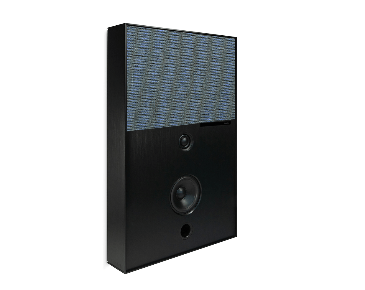 black and blue aalto d3 active speaker