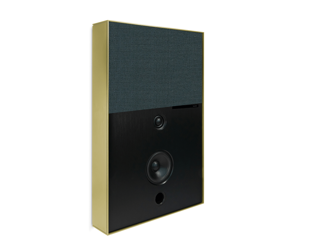 Basalte Aalto D3 Active Speaker Brushed Brass Dark Blue