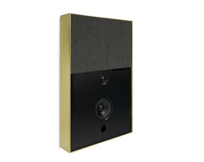 Basalte Aalto D3 Active Speaker Brushed Brass Dark Grey